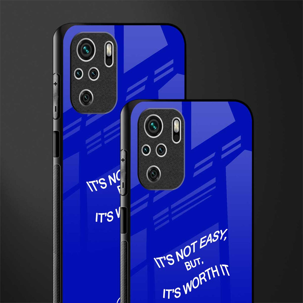 worth it glass case for redmi note 10 image-2