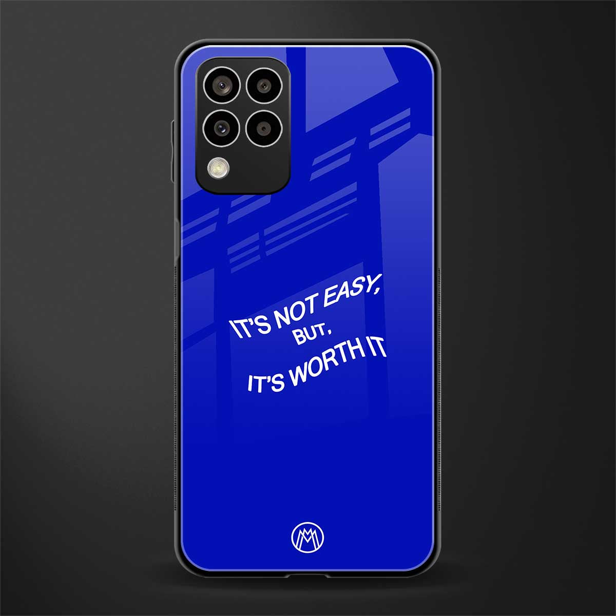 worth it back phone cover | glass case for samsung galaxy m33 5g