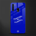 worth it glass case for samsung a21 image