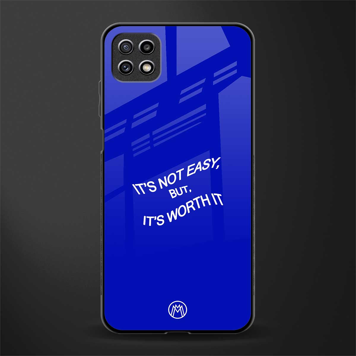 worth it back phone cover | glass case for samsung galaxy f42