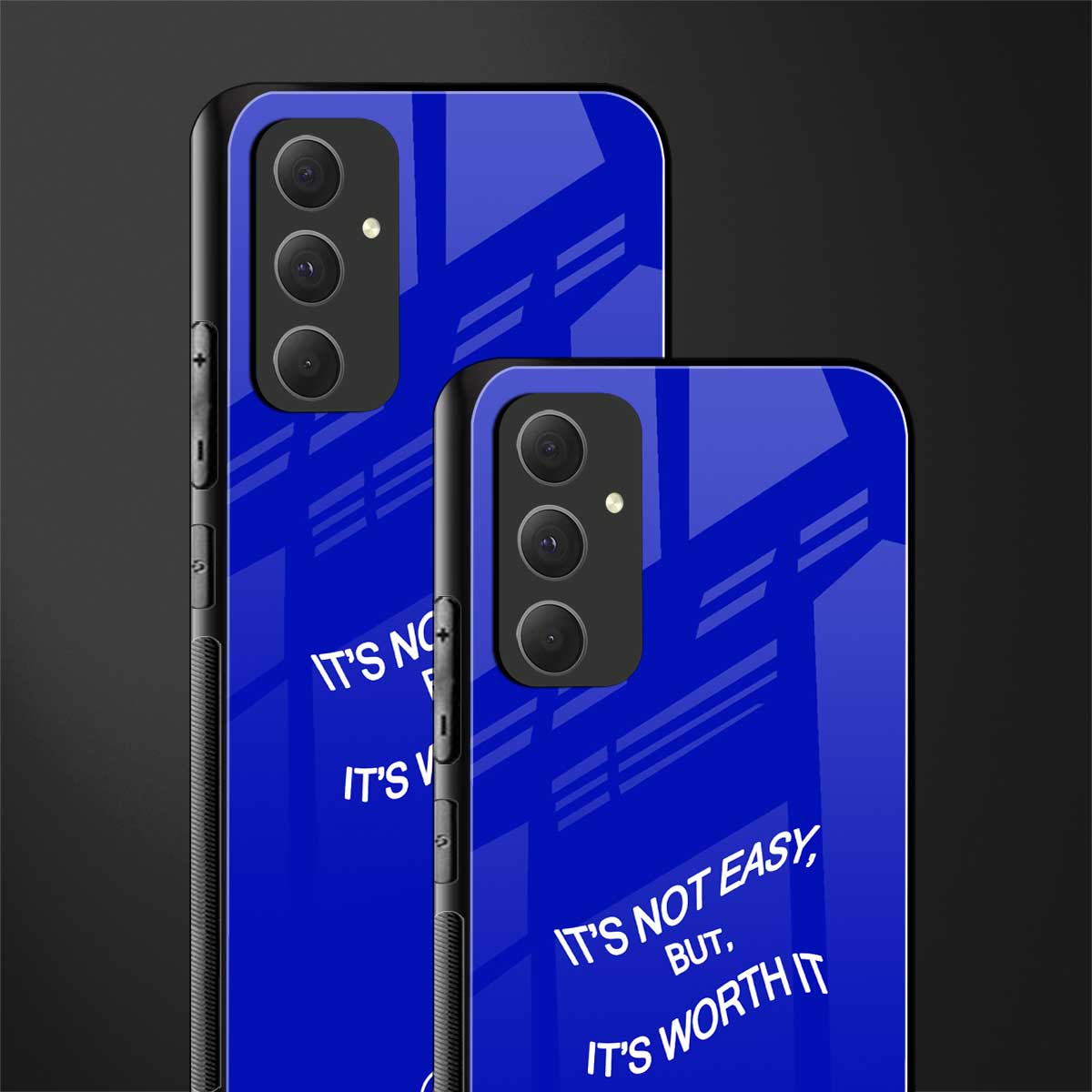 worth it back phone cover | glass case for samsung galaxy a54 5g