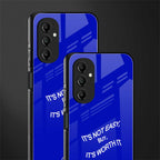 worth it back phone cover | glass case for samsung galaxy a14 5g