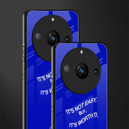 worth it back phone cover | glass case for realme 11 pro 5g