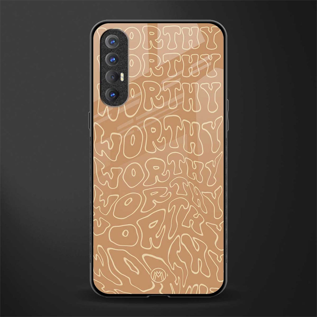 worthy glass case for oppo reno 3 pro image