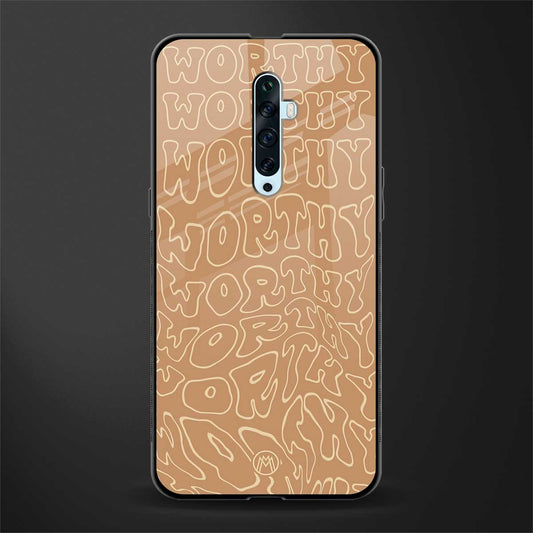 worthy glass case for oppo reno 2f image