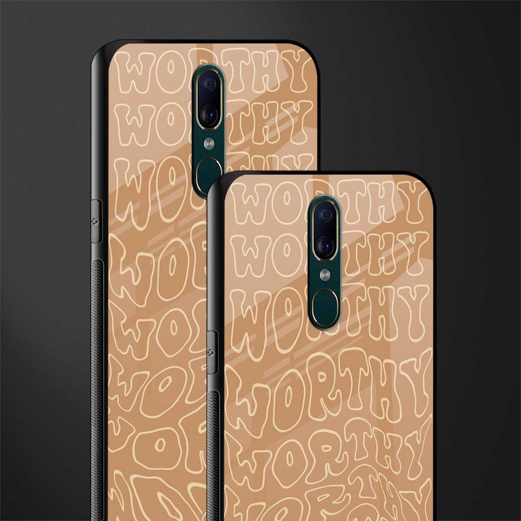 worthy glass case for oppo a9 image-2