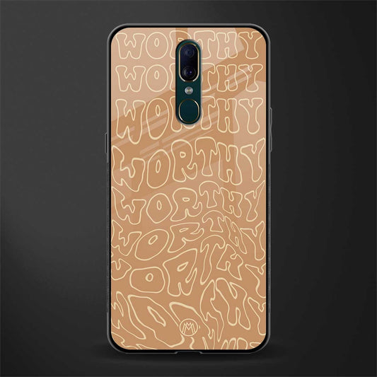 worthy glass case for oppo f11 image