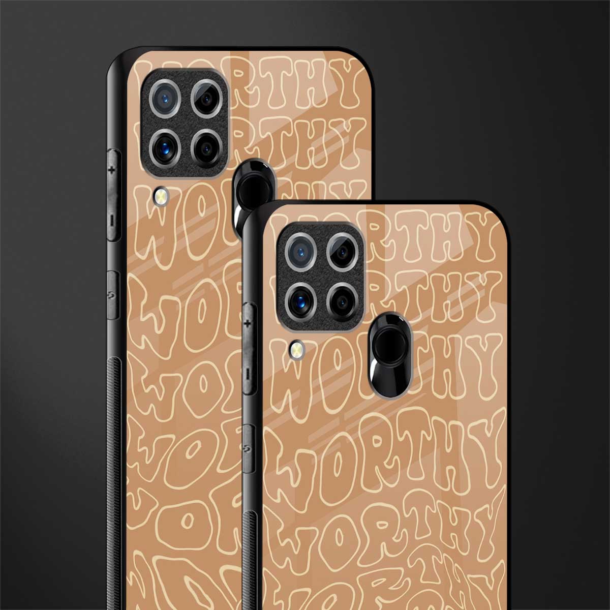 worthy glass case for realme c15 image-2