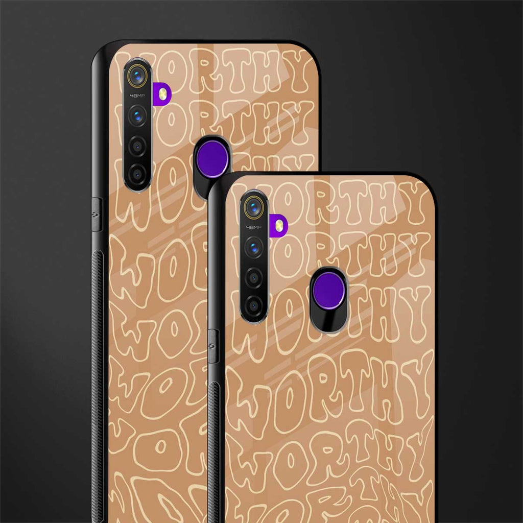 worthy glass case for realme 5 image-2