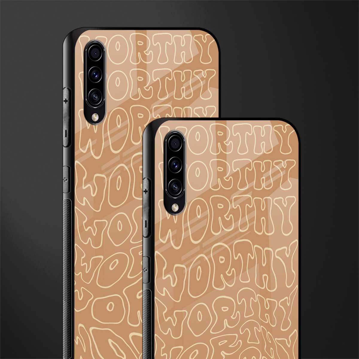 worthy glass case for samsung galaxy a50s image-2