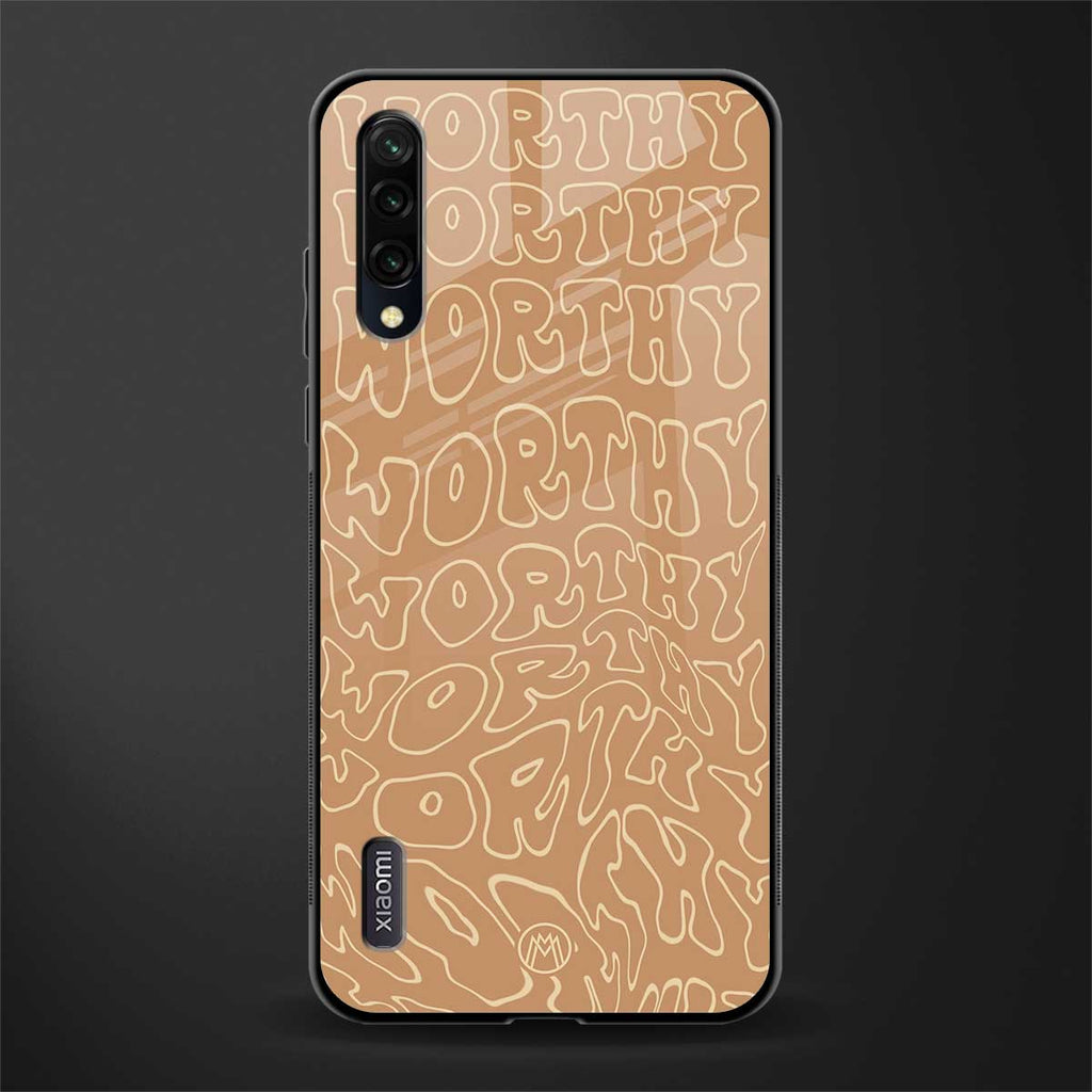 worthy glass case for mi a3 redmi a3 image
