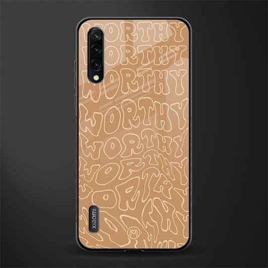 worthy glass case for mi a3 redmi a3 image