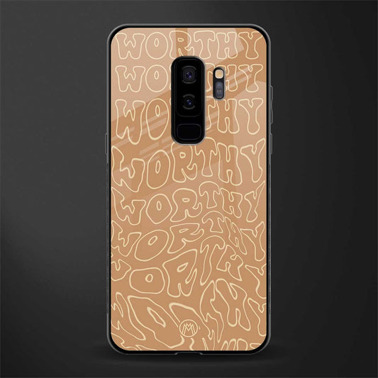 worthy glass case for samsung galaxy s9 plus image