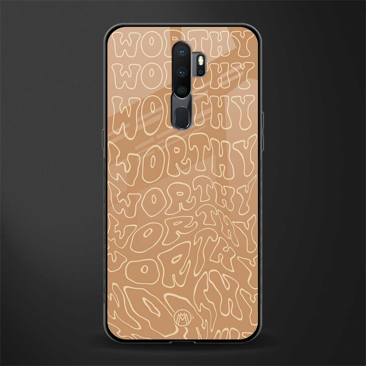 worthy glass case for oppo a9 2020 image