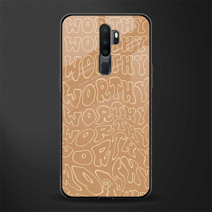 worthy glass case for oppo a9 2020 image
