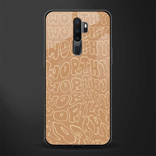 worthy glass case for oppo a9 2020 image