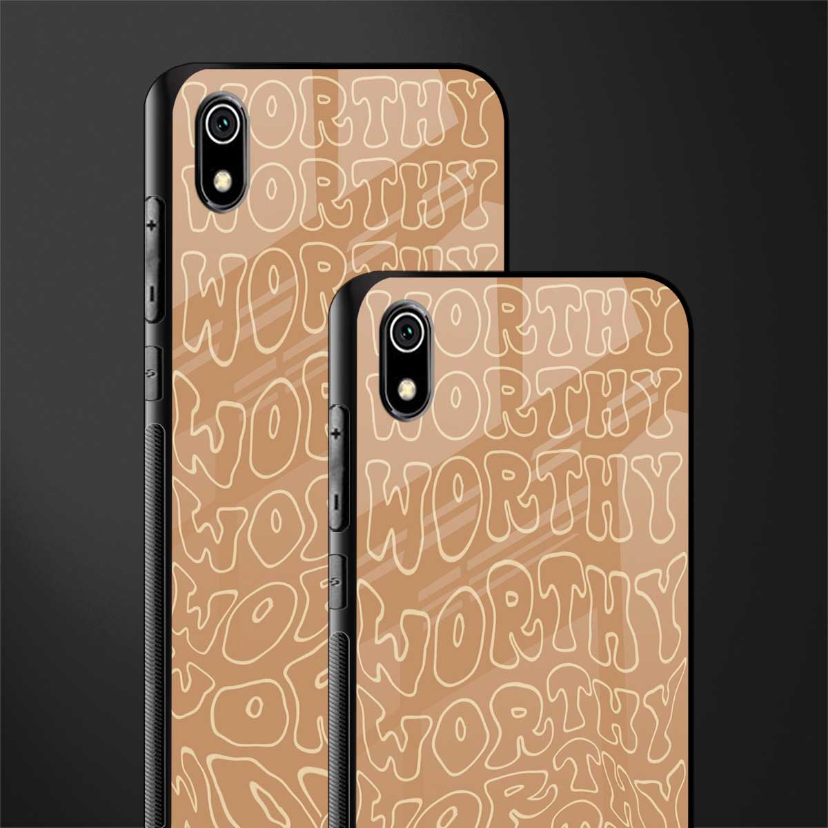 worthy glass case for redmi 7a image-2