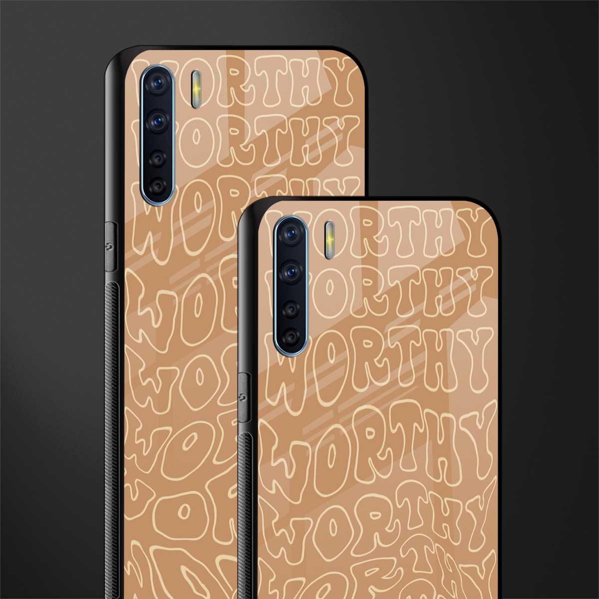 worthy glass case for oppo f15 image-2