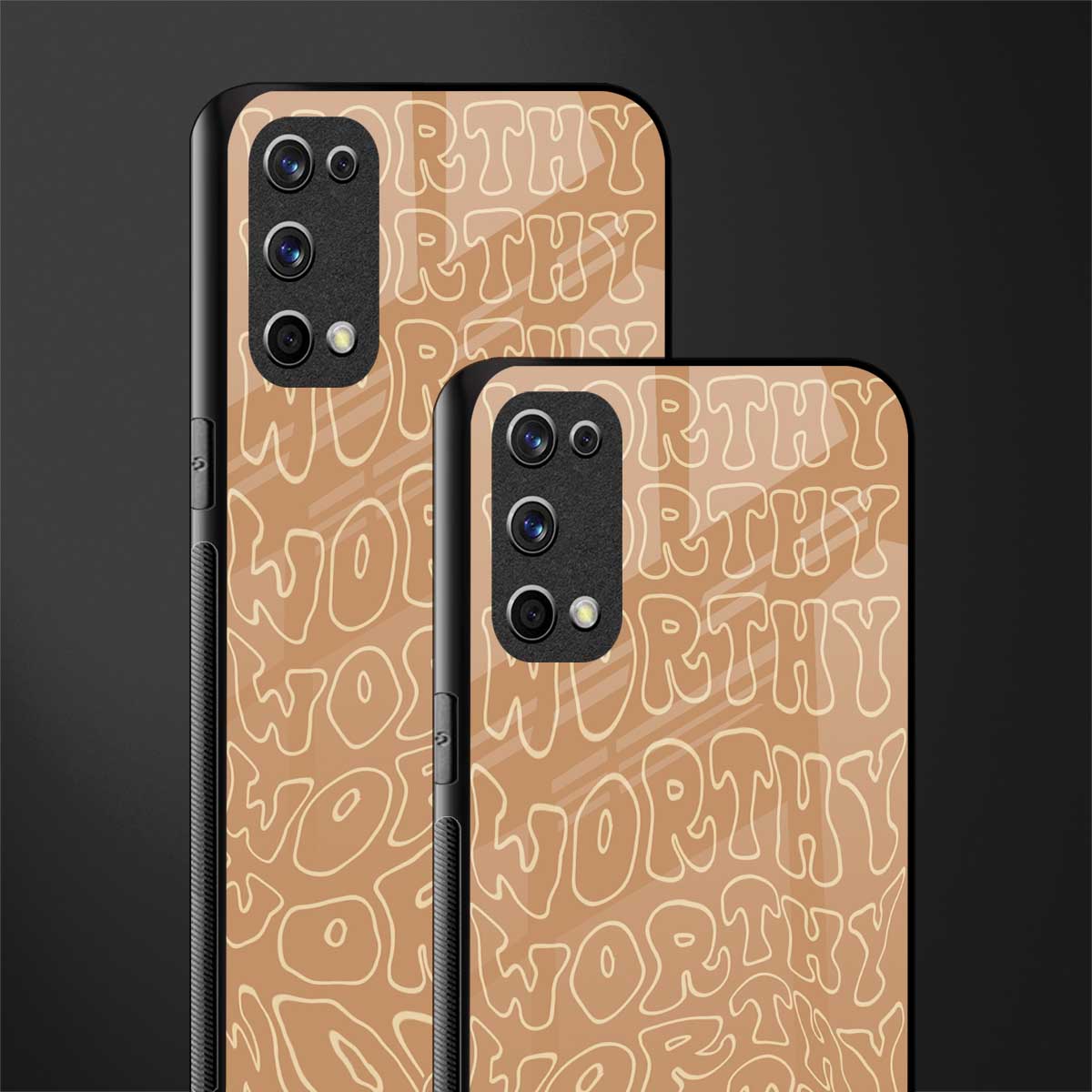 worthy glass case for realme x7 pro image-2