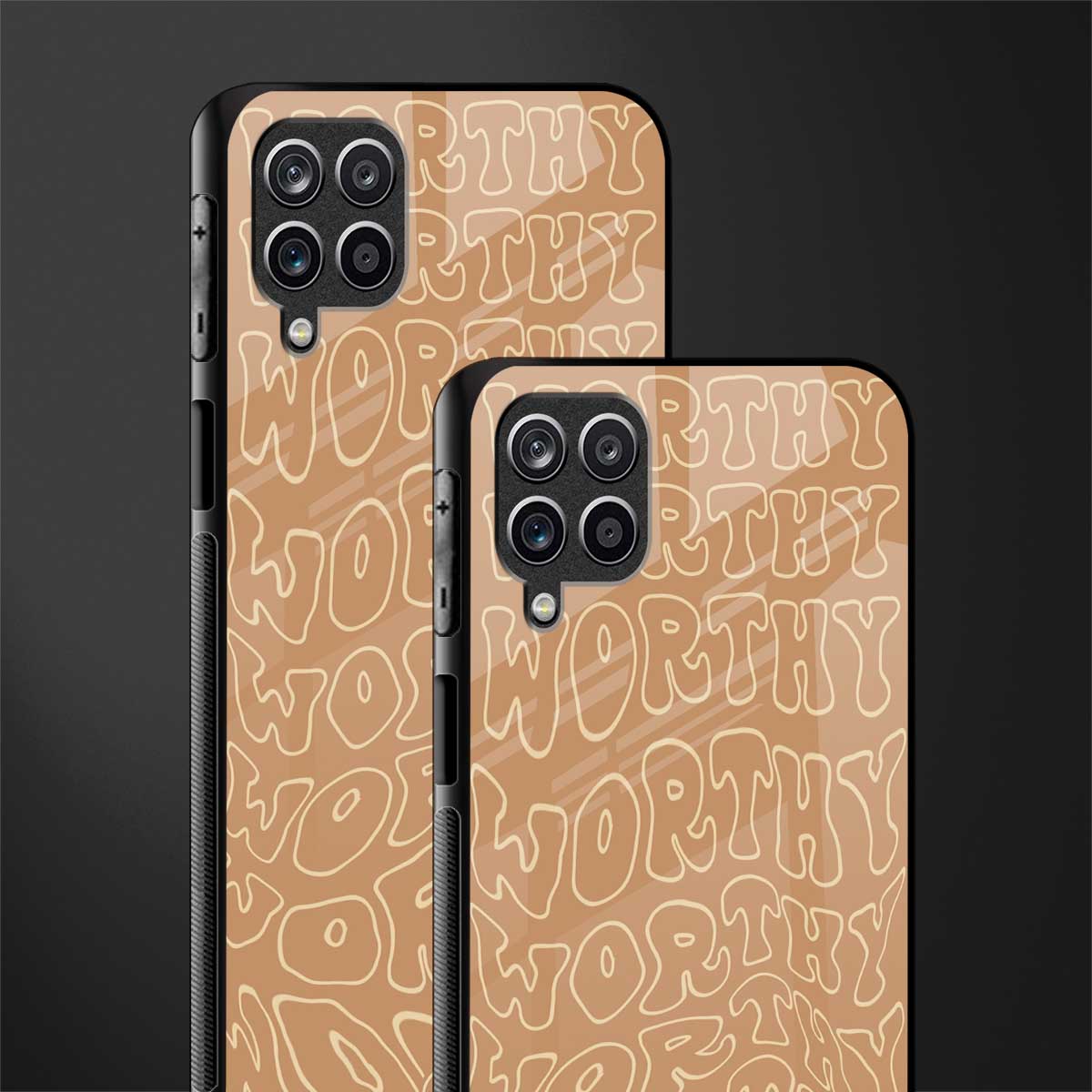 worthy glass case for samsung galaxy a12 image-2