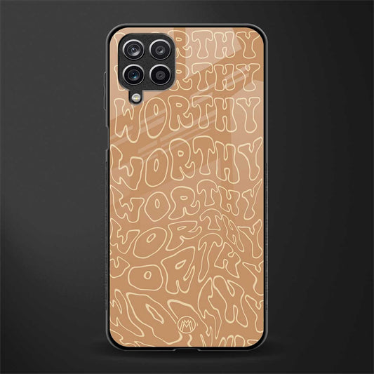 worthy glass case for samsung galaxy m12 image