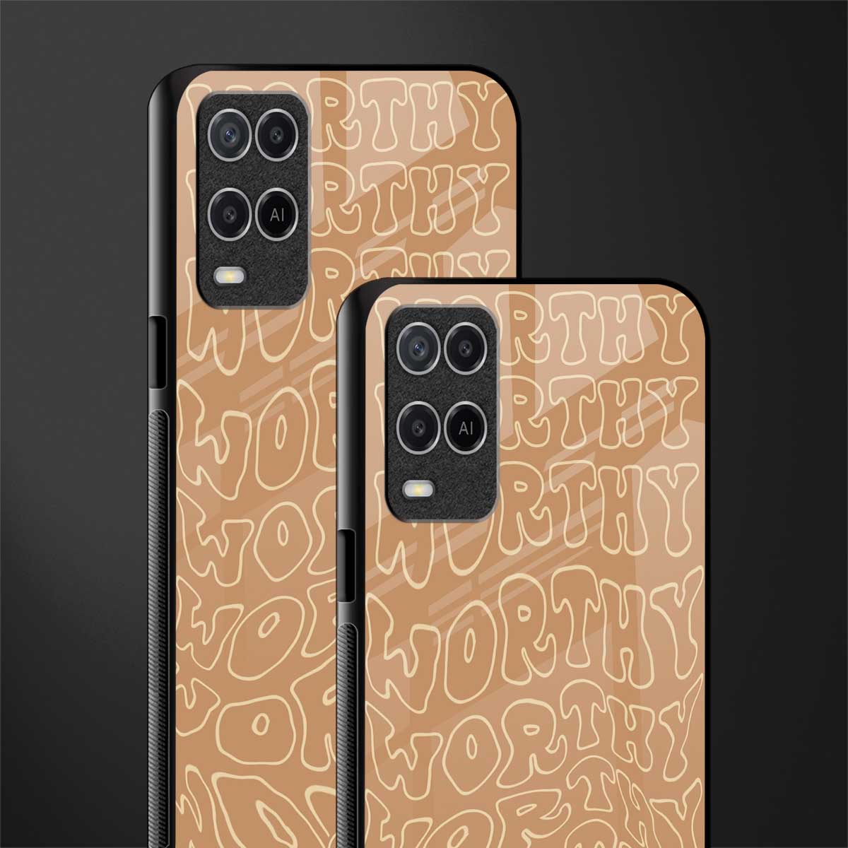 worthy glass case for oppo a54 image-2