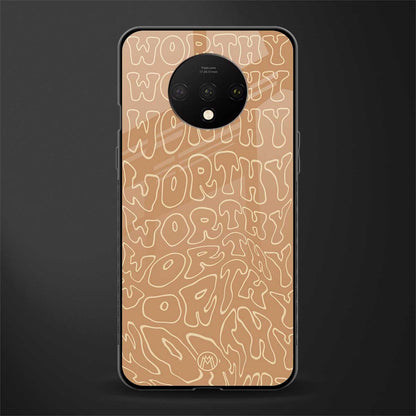 worthy glass case for oneplus 7t image