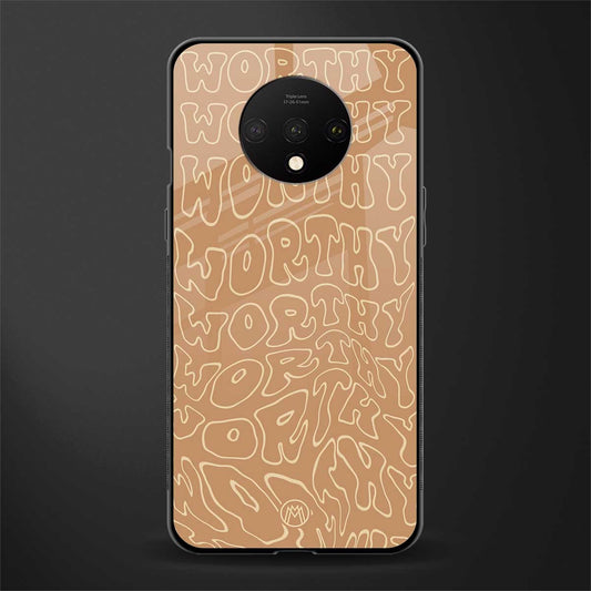 worthy glass case for oneplus 7t image