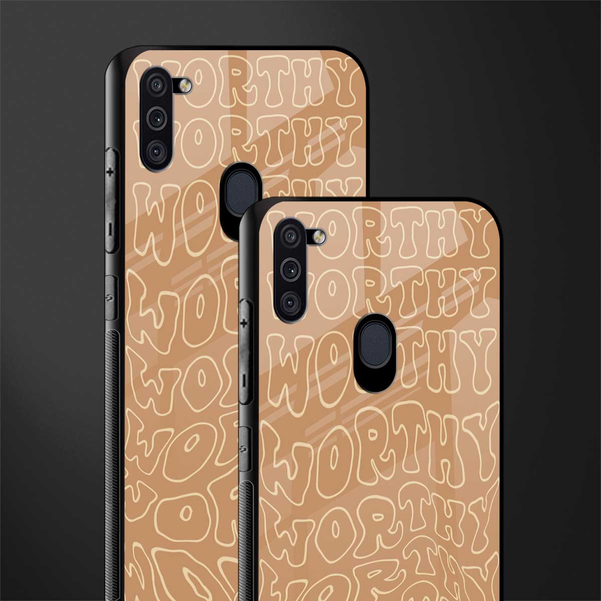 worthy glass case for samsung a11 image-2