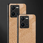 worthy back phone cover | glass case for vivo y35 4g