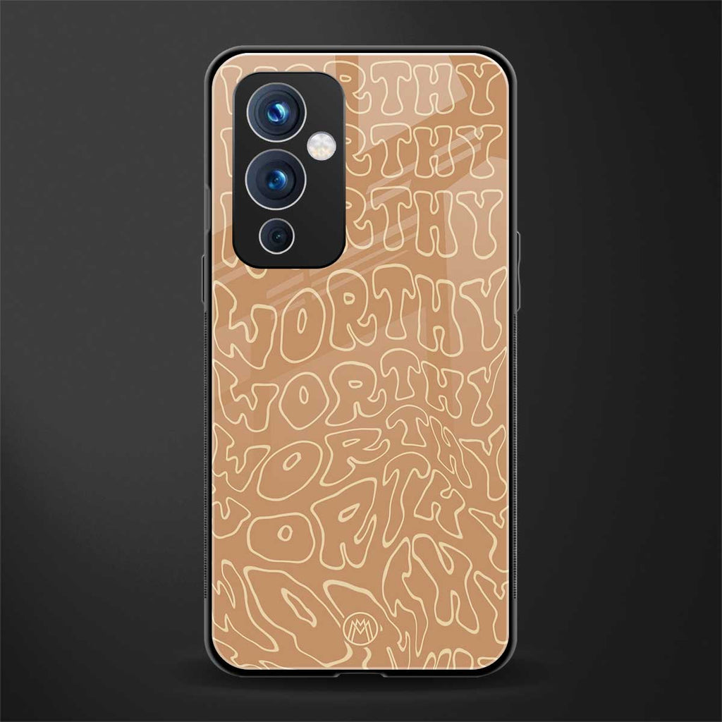 worthy back phone cover | glass case for oneplus 9