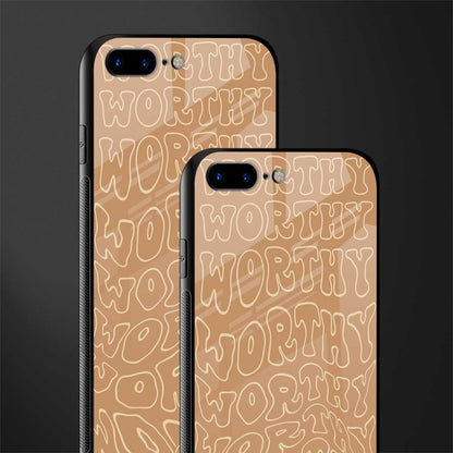 worthy glass case for iphone 7 plus image-2