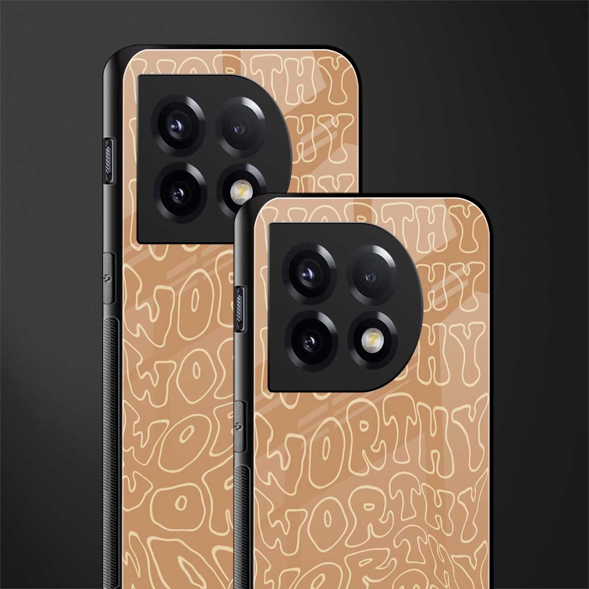 worthy back phone cover | glass case for oneplus 11