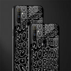 worthy black glass case for realme narzo 10a image-2