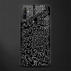 worthy black glass case for realme narzo 10a image