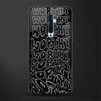 worthy black glass case for oppo reno 2f image