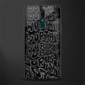 worthy black glass case for oppo f11 image