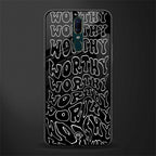 worthy black glass case for oppo f11 image