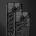 worthy black glass case for vivo s1 pro image-2