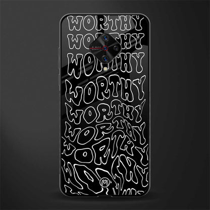 worthy black glass case for vivo s1 pro image