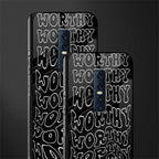 worthy black glass case for vivo v17 pro image-2