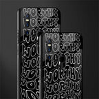 worthy black glass case for vivo v15 image-2