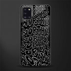 worthy black glass case for samsung galaxy a31 image