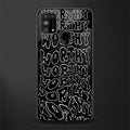 worthy black glass case for samsung galaxy m31 prime edition image