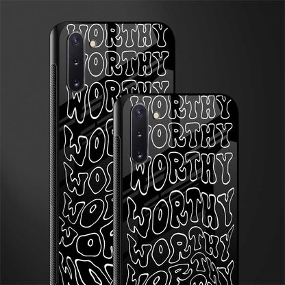 worthy black glass case for samsung galaxy note 10 image-2