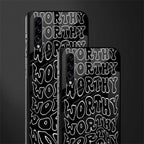 worthy black glass case for samsung galaxy a70s image-2