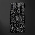 worthy black glass case for samsung galaxy a70s image