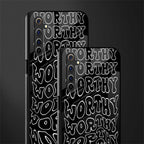 worthy black glass case for realme 6 pro image-2