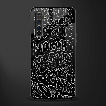 worthy black glass case for realme 6i image