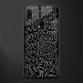worthy black glass case for redmi 7redmi y3 image